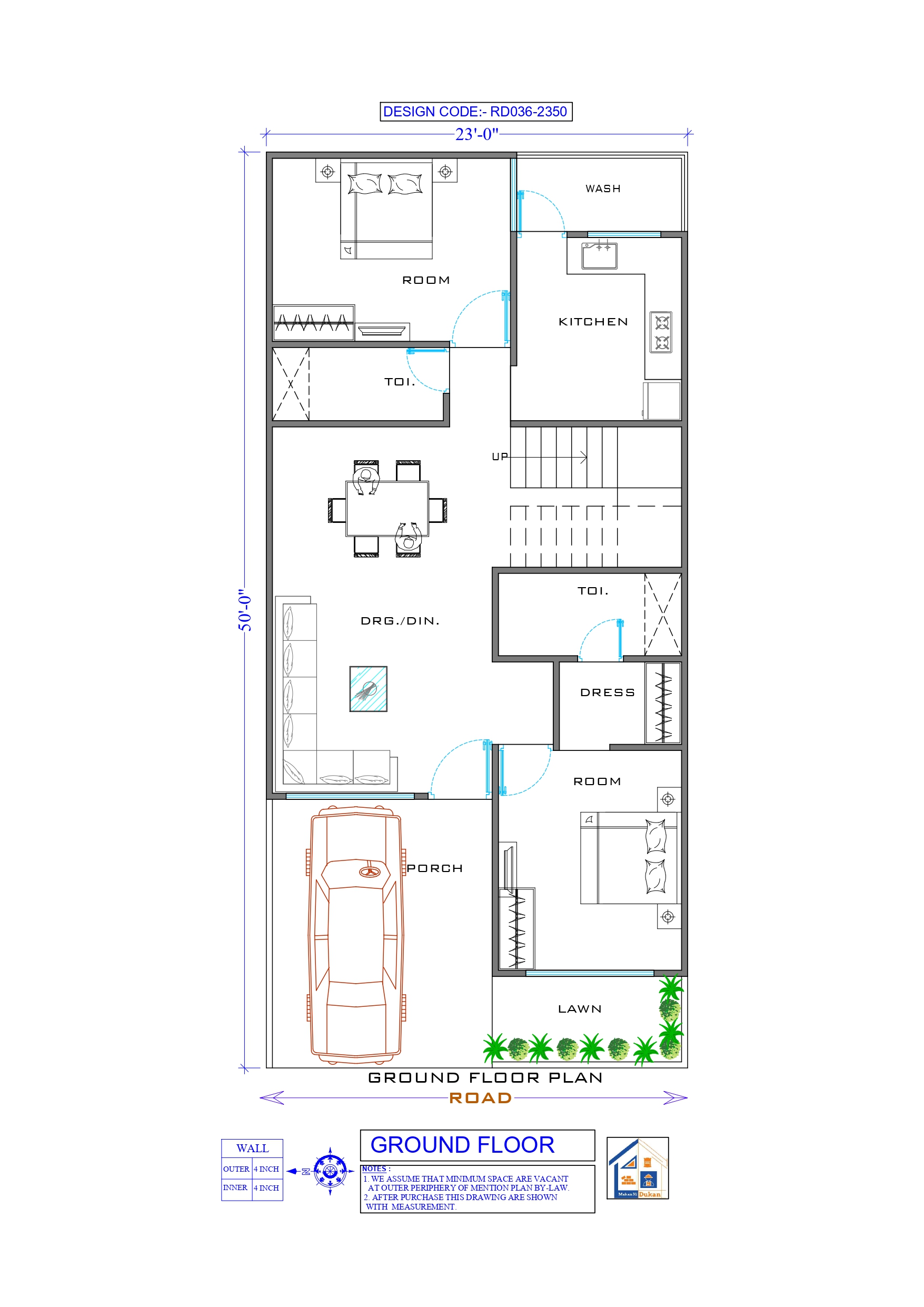 GROUND FLOOR II 23X50 II SMALL HOUSE-031