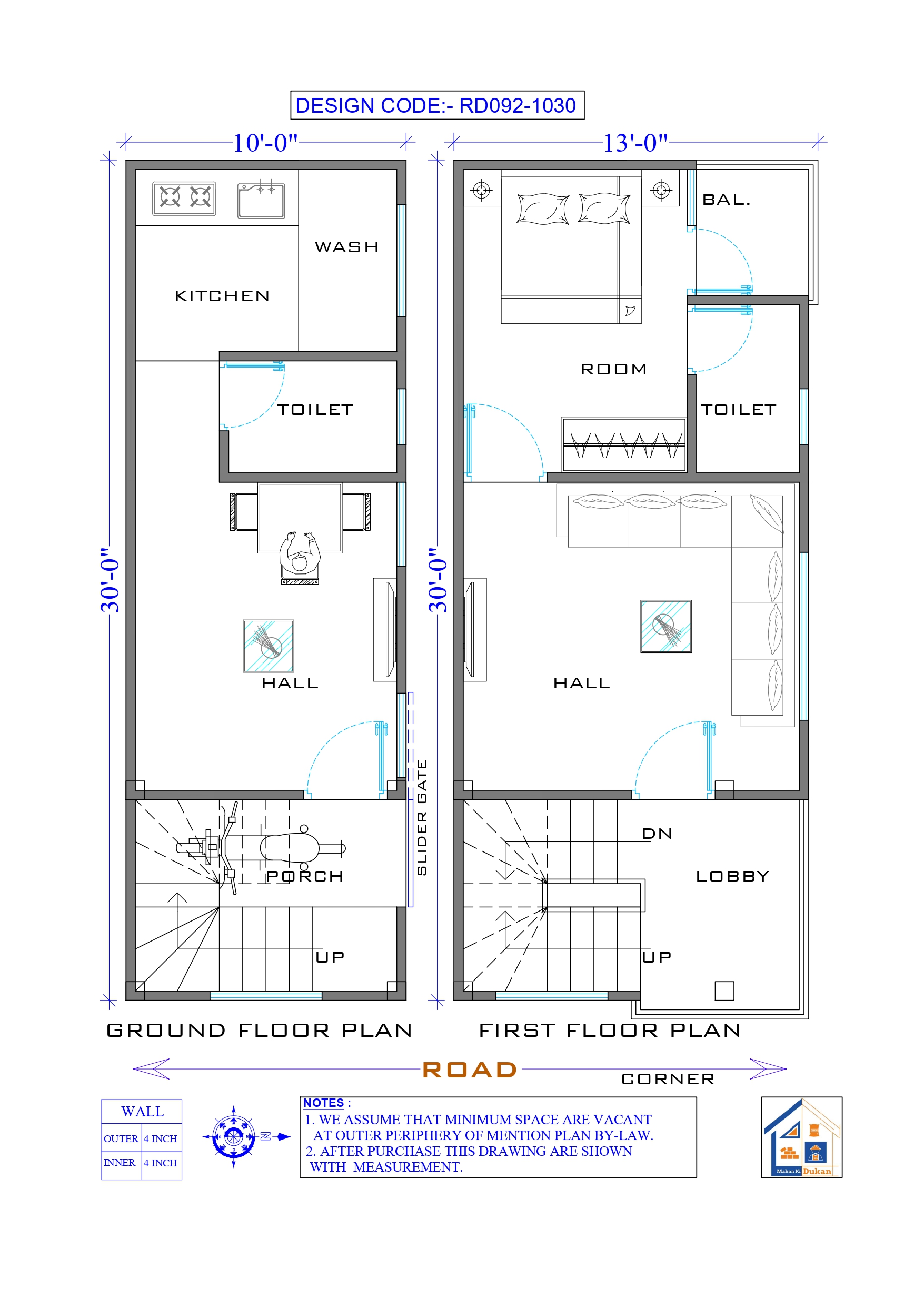 GROUND & FIRST FLOOR II 10X30 II LUXURY HOUSE-092