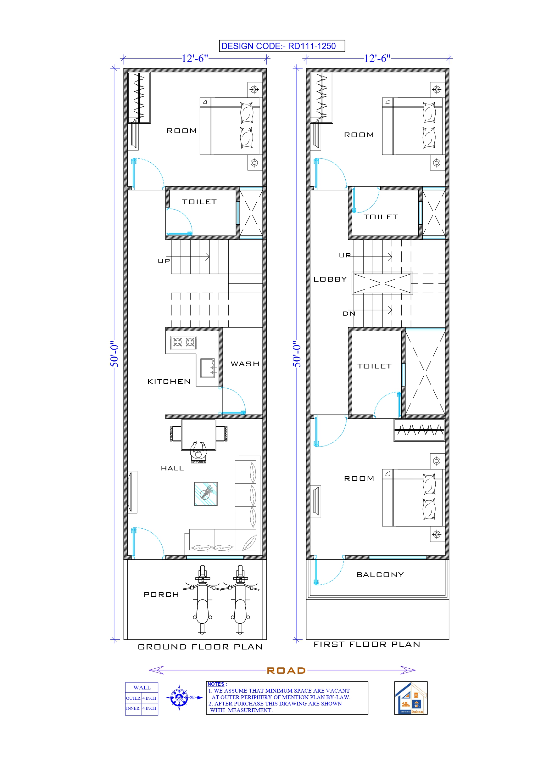 GROUND & FIRST FLOOR II 12.5X50 II LUXURY HOUSE-111
