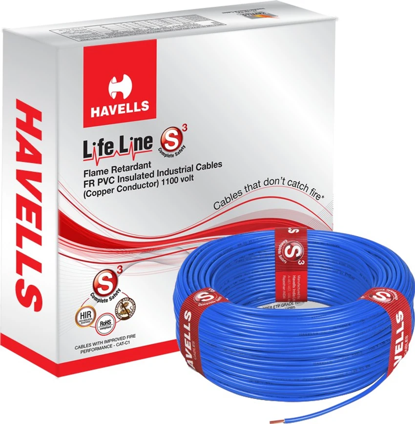 Havells LifeLine FR PVC Industrial 200M WIRE