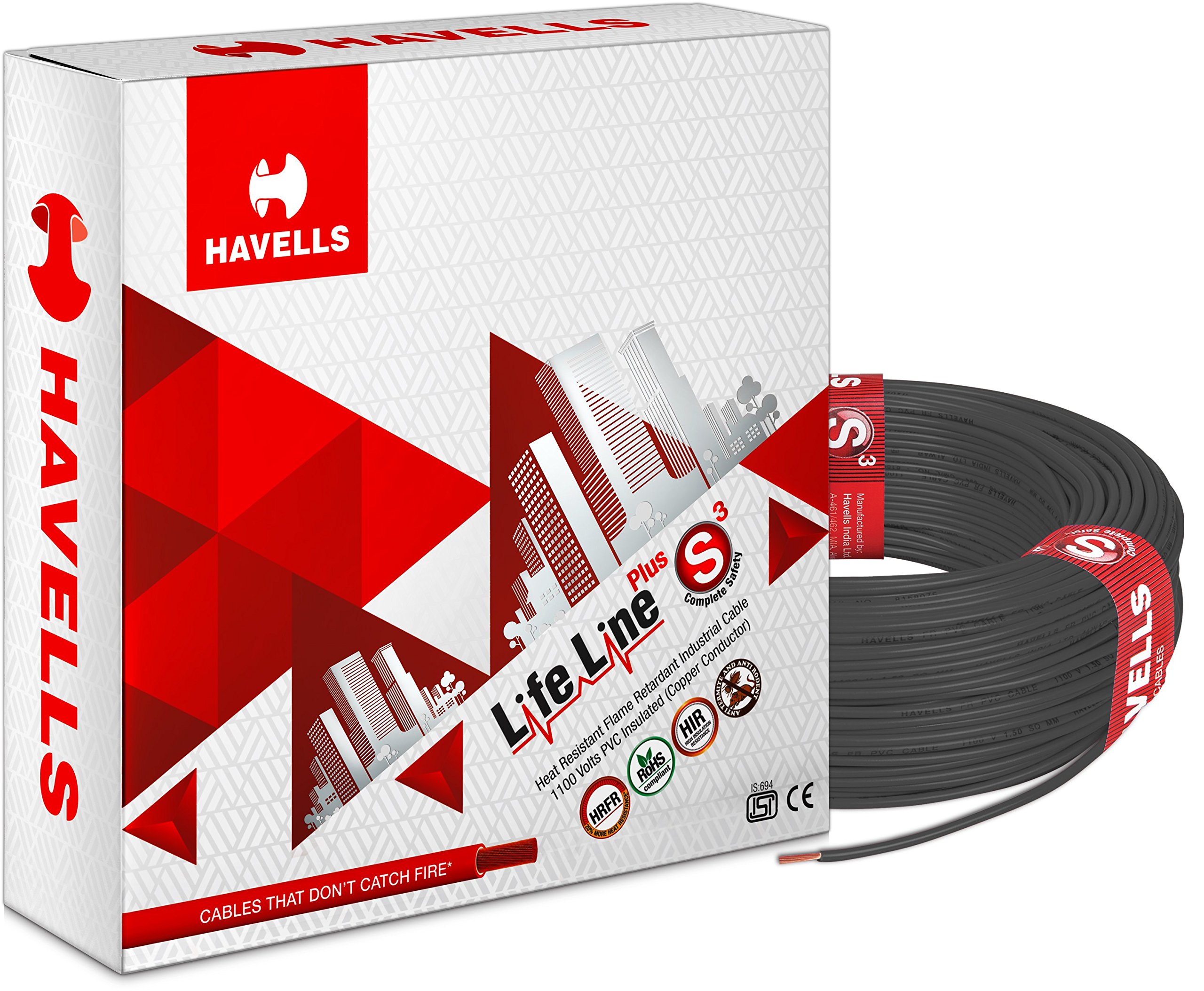 Havells LifeLine FR PVC Industrial 200M WIRE