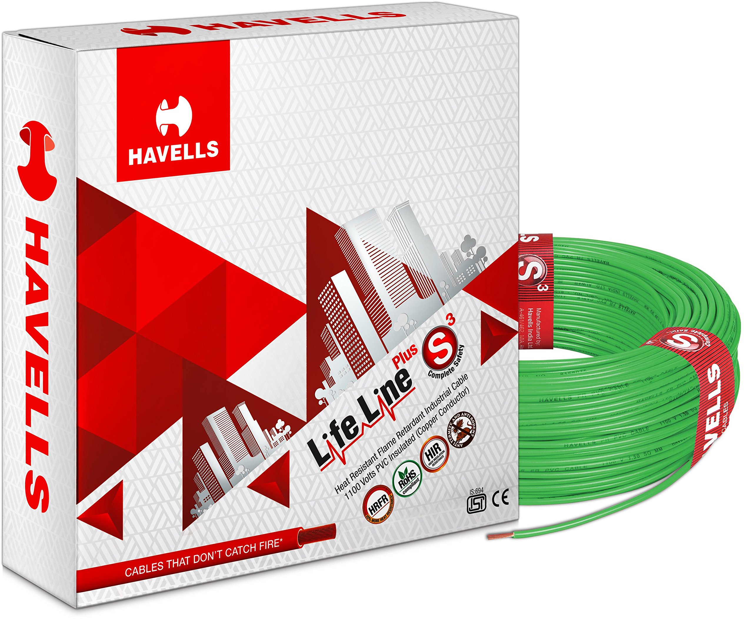 Havells LifeLine FR PVC Industrial 200M WIRE