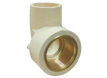 ASHIRVAD BRASS ELBOW WITH CLAMP