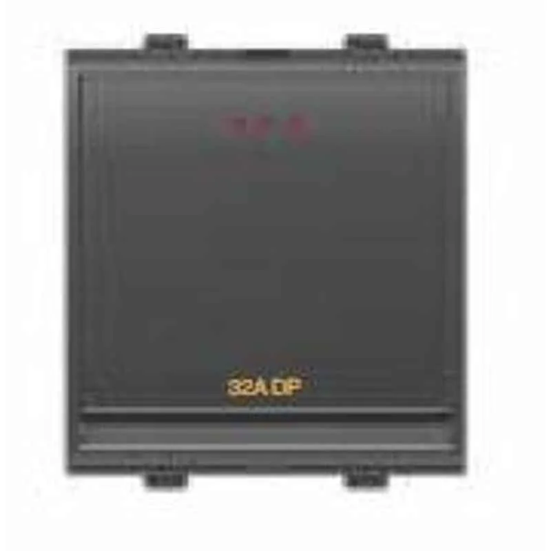 GOLDMEDAL AERO 20AMP SWITCHES 240V-(2 MODULE) 1 WAY SWITCH WITH INDICATOR