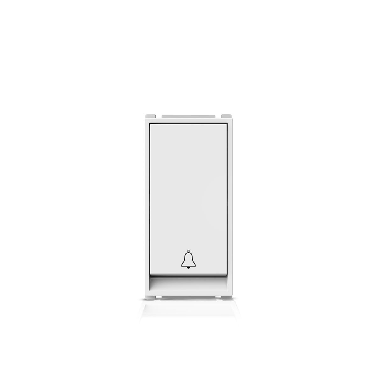 GOLDMEDAL AURA 10AX SWITCH 240V-(1 MODULE) BELL PUSH SWITCH