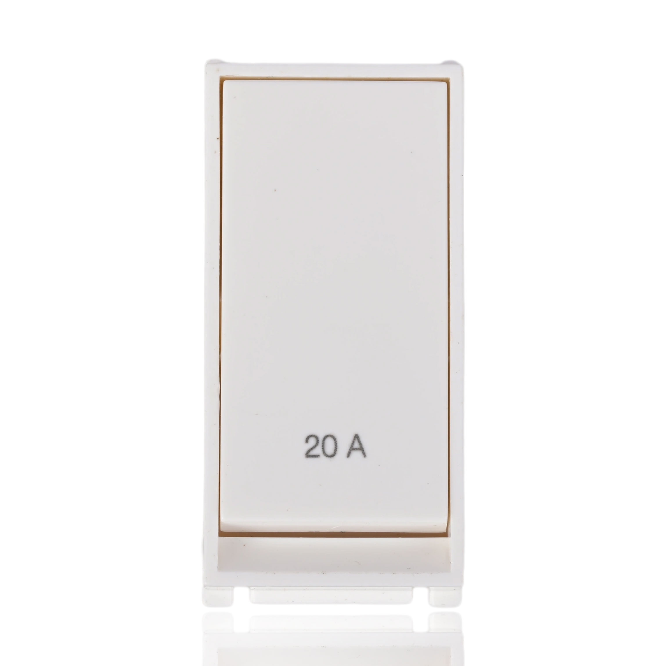 GOLDMEDAL AURA 20AMP SWITCHES 240V-(1 MODULE) 1 WAY SWITCH