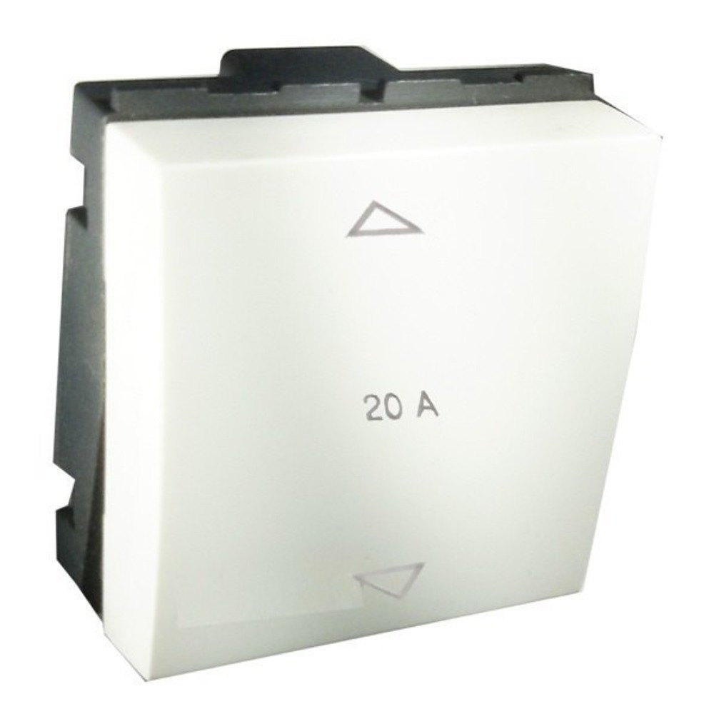 GOLDMEDAL AURA 20AMP SWITCH 240V-(2 MODULE) 2 WAY SWITCH
