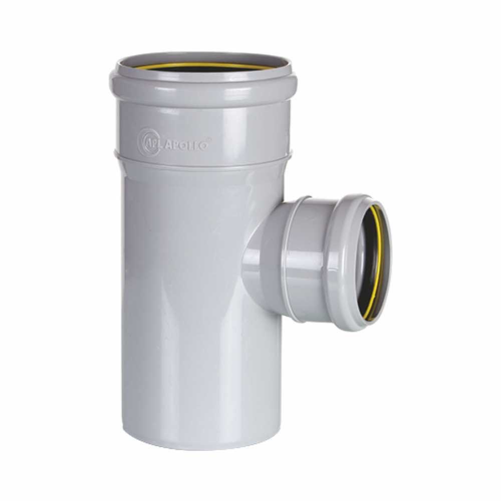 APOLLO REDUCING TEE SWR FITTING SELF FIT UPVC PIPE FITTINGS