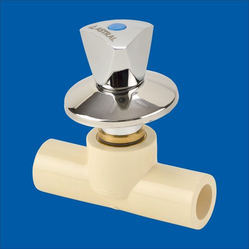 ASTRAL PIPE CONCEALED VALVE (CHROME PLATED)(TRIANGLE) CPVC PIPES FITTING