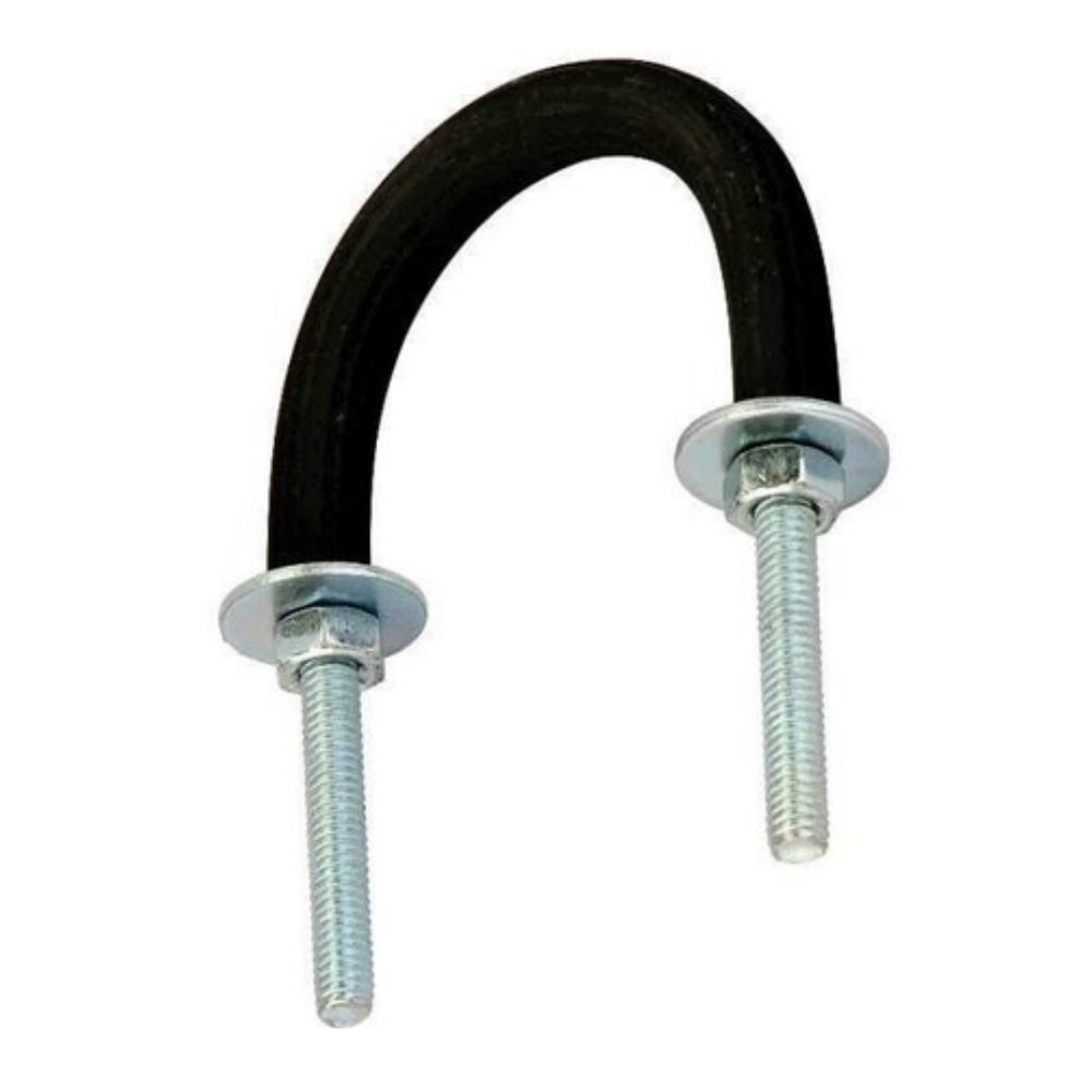 ASHIRVAD ELECTRO GALVANIZED U- BOLT WITH LINING COMMON CLAMPS (TRADING) PIPE FITTINGS