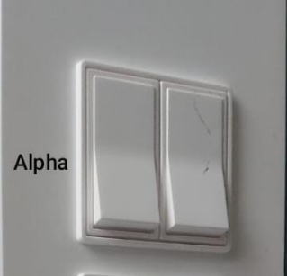 GOLDMEDAL ALPHA 1M 10A 2WAY SWITCH 90 DEGREE SWITCHES