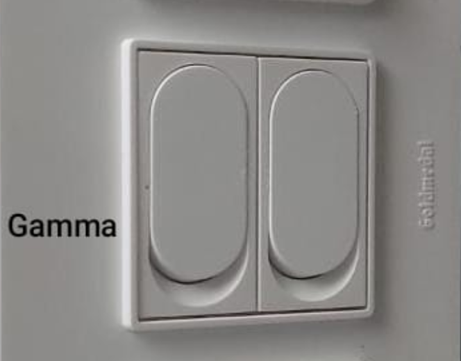 GOLDMEDAL GAMA 2M 10A BELL PUSH WITH INDICATOR 90 DEGREE SWITCHES
